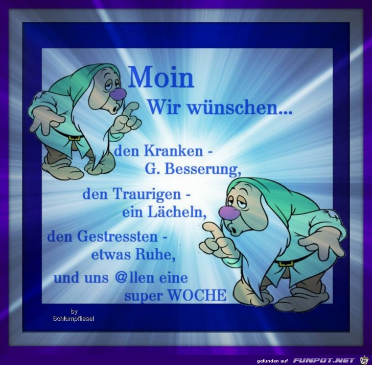 Moin wir wuenschen