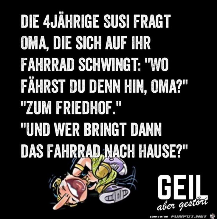 Die vier jaehrige susi fragt Oma Die vier jaehrige susi fragt Oma