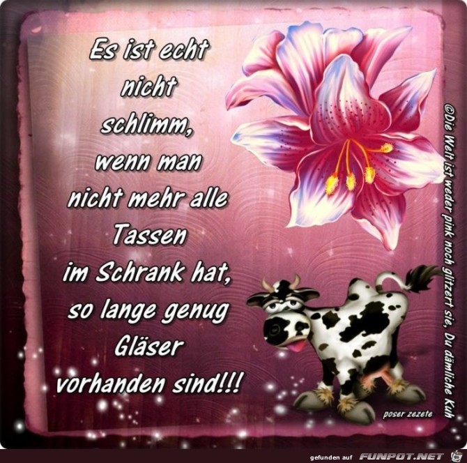 Es ist echt nicht schlimm Es ist echt nicht schlimm