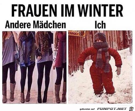 Frauen im Winter