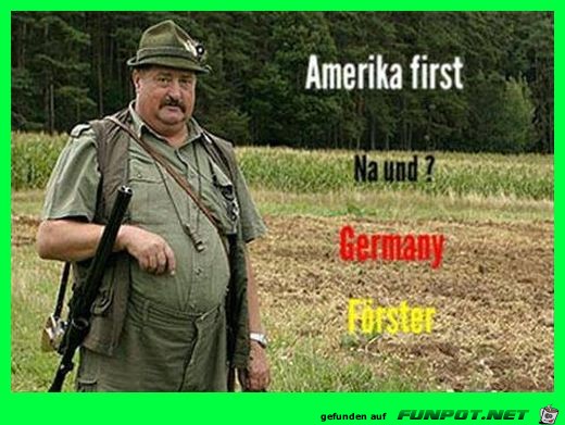 Amerika first Amerika first