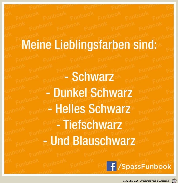 Lieblingsfarben Lieblingsfarben