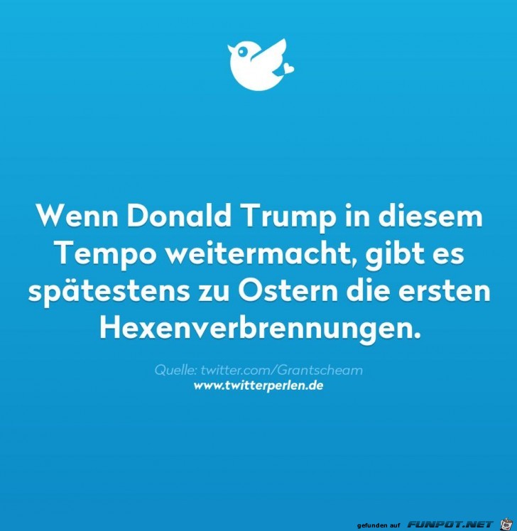 Wenn Trump so weiter macht