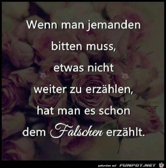 wenn man jemandem bitten muss..... wenn man jemandem bitten muss.....