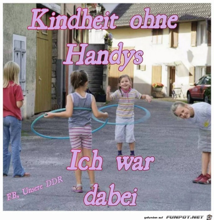 Kindheit ohne Handy