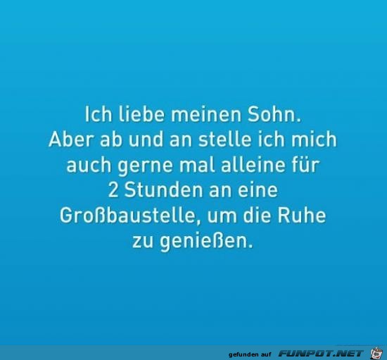 Ruhe genießen Ruhe genießen