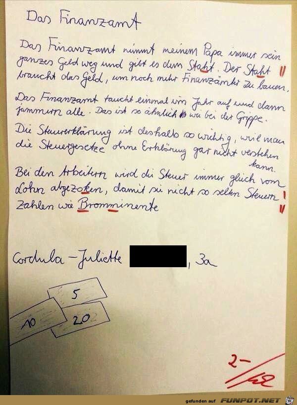 Genau so ist es Genau so ist es
