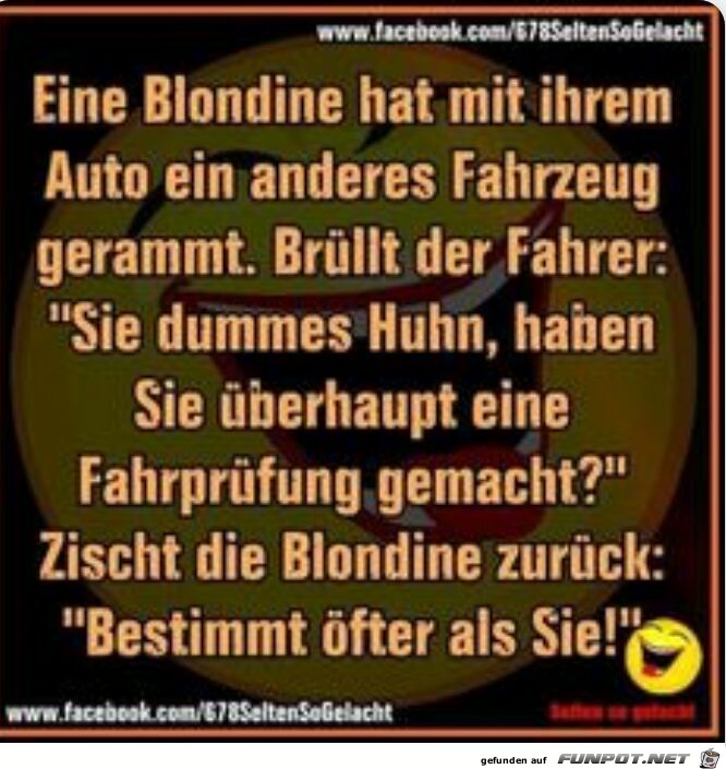 Blondinenwitz