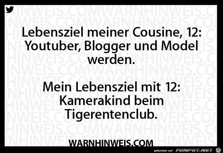 Lebensziel Lebensziel
