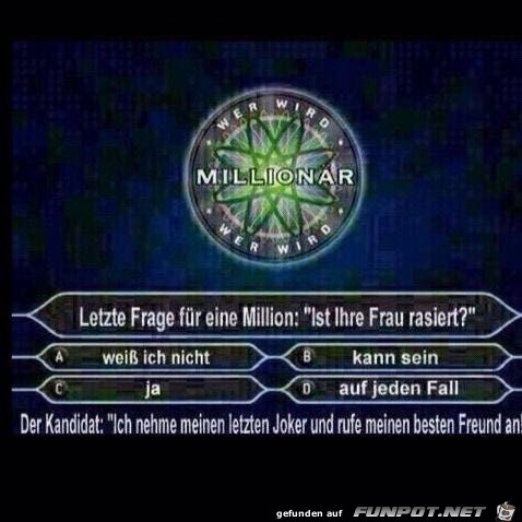 Wer wird Millionr