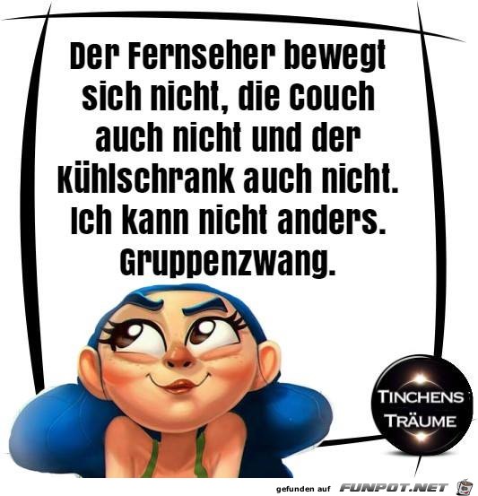 Der Fernseher bewegt sich nicht Der Fernseher bewegt sich nicht