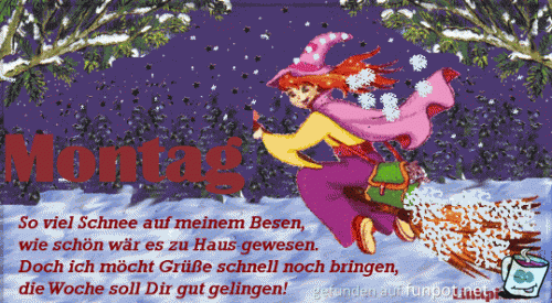 Montag..... Montag.....