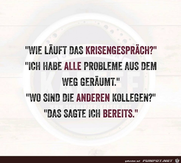Krisengespräch Krisengespräch