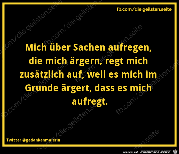 aufregen aufregen