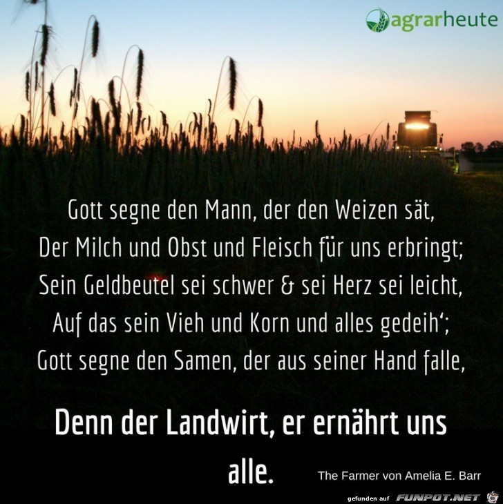 Gott segne den Mann Gott segne den Mann