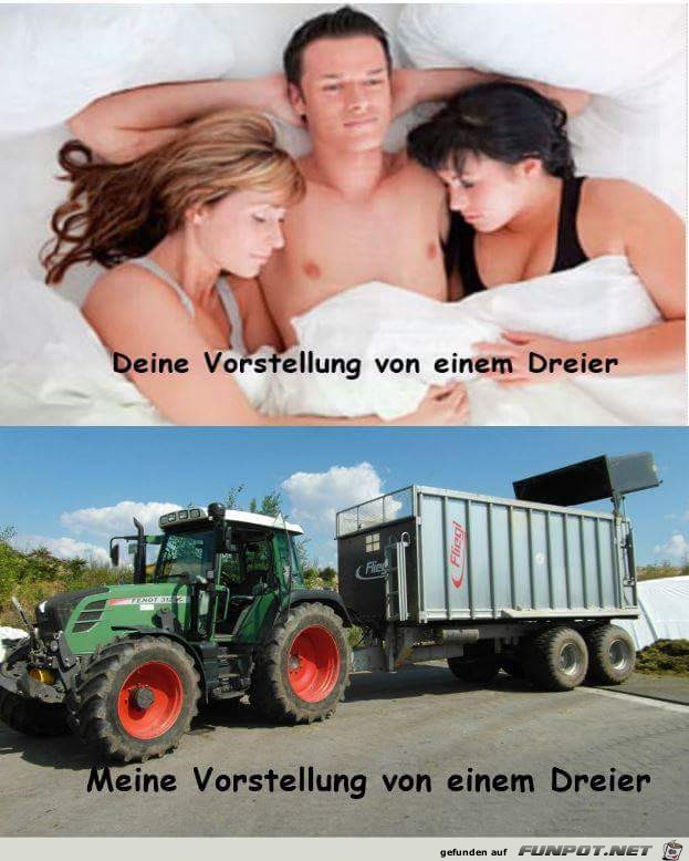 Der Unterschied bei einem Dreier Der Unterschied bei einem Dreier