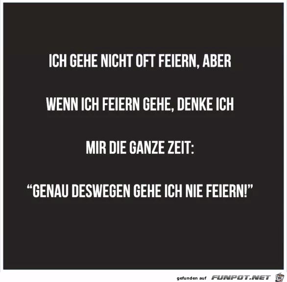 Feiern Feiern