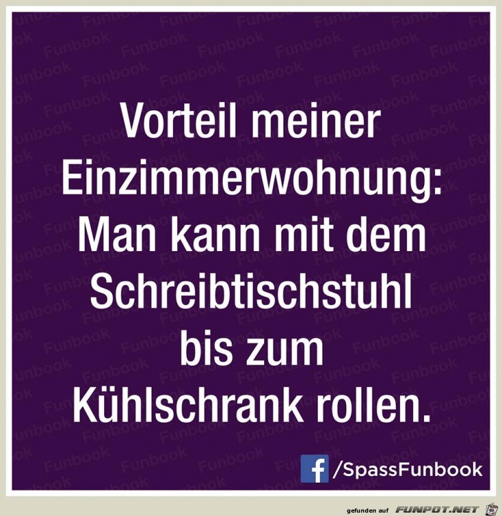 Vorteil einer Einzimmerwohnung Vorteil einer Einzimmerwohnung