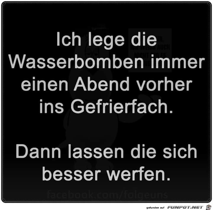 Wasserbomben Wasserbomben