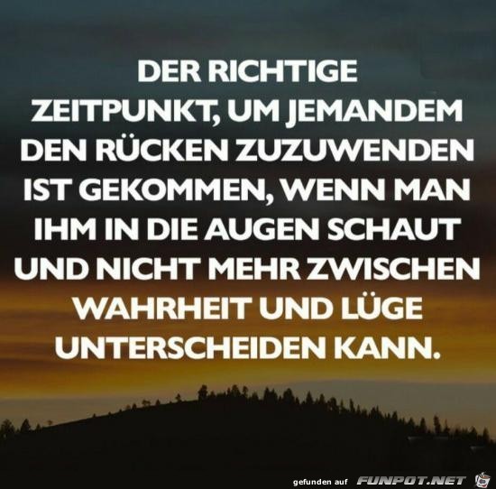 der richtige Zeitpunkt...... der richtige Zeitpunkt......