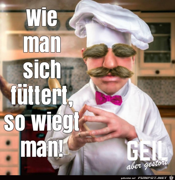 Wie man sich fuettert