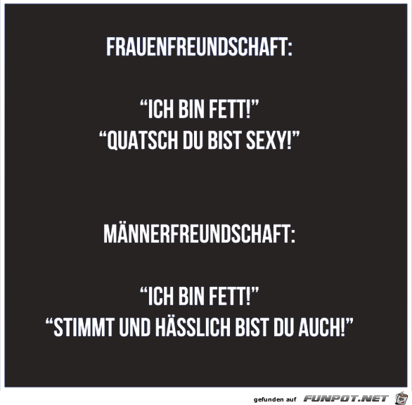 Unterschied zwischen Freundschaften Unterschied zwischen Freundschaften