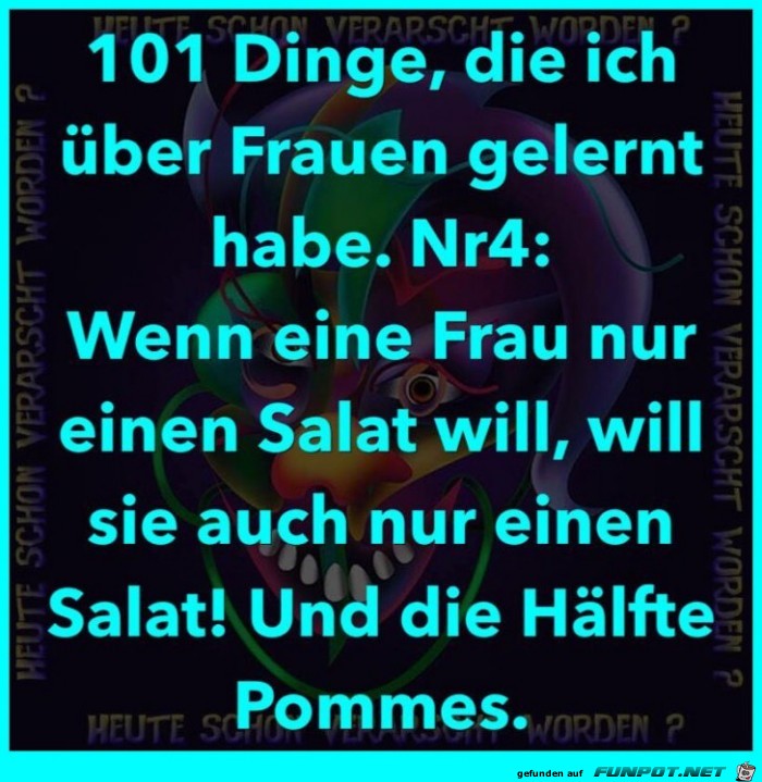 101 Dinge ueber Frauen 101 Dinge ueber Frauen