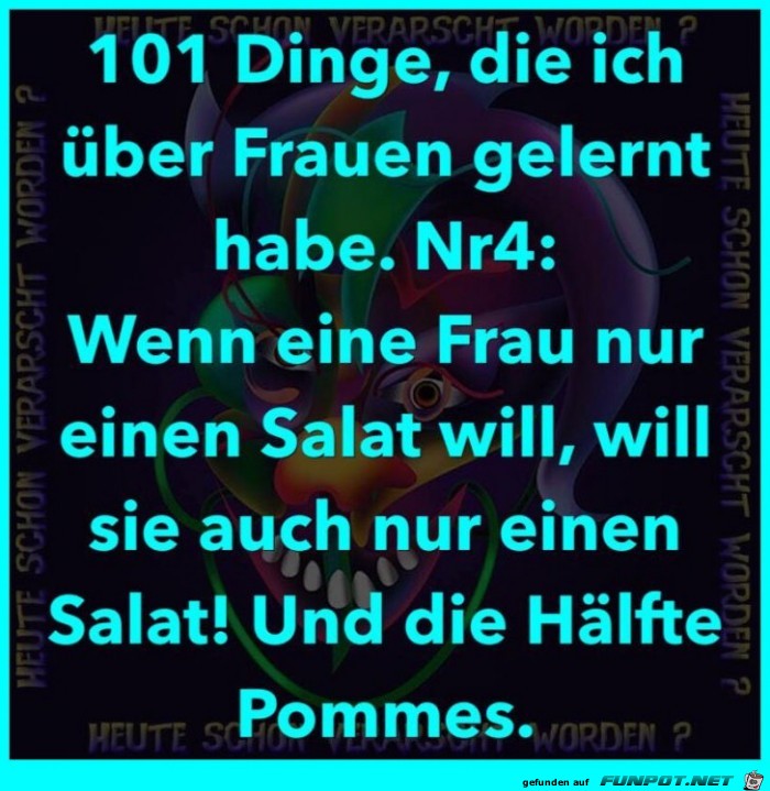 101 Dinge ueber Frauen