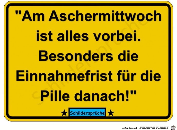 Am Aschermittwoch ist alles vorbei Am Aschermittwoch ist alles vorbei