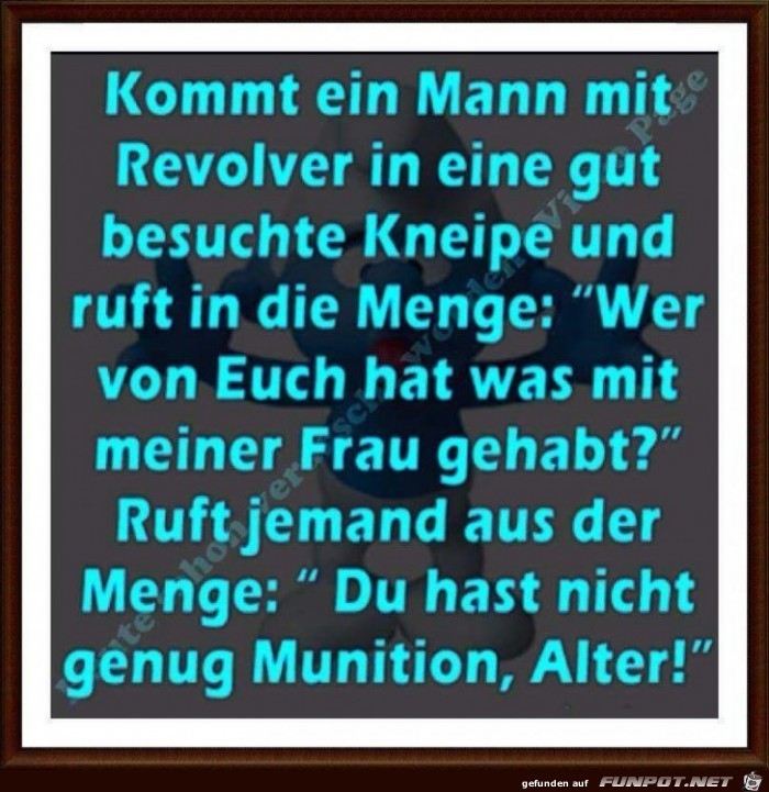 Nicht genug Munition Nicht genug Munition