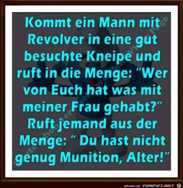 Nicht genug Munition