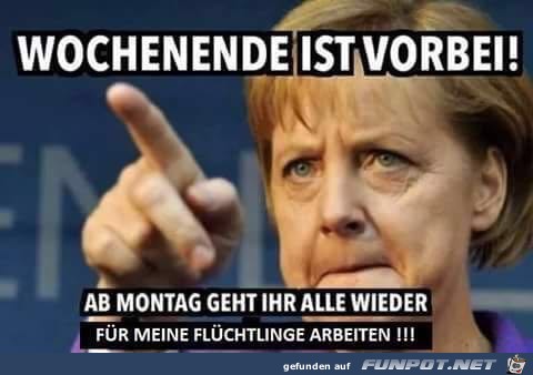 Wochenende ist vorbei Wochenende ist vorbei