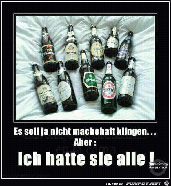 Ich hatte sie alle Ich hatte sie alle