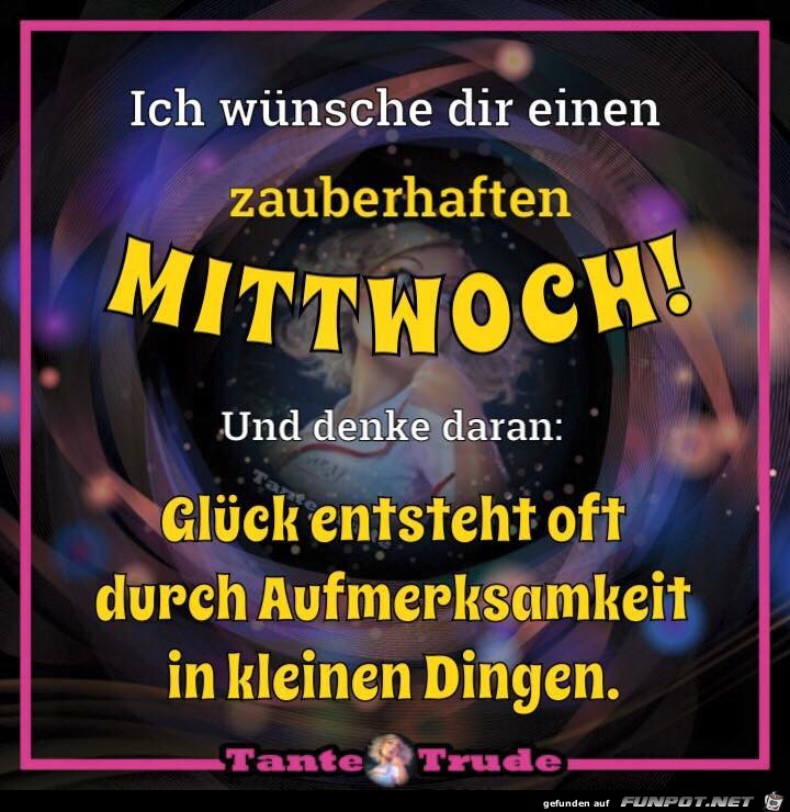 Zauberhaften Mittwoch