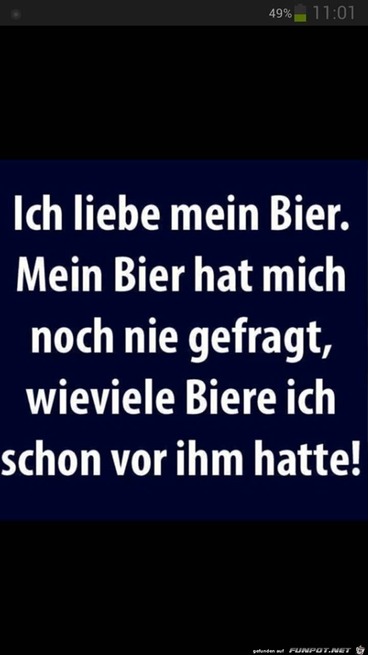 Ich liebe mein Bier Ich liebe mein Bier