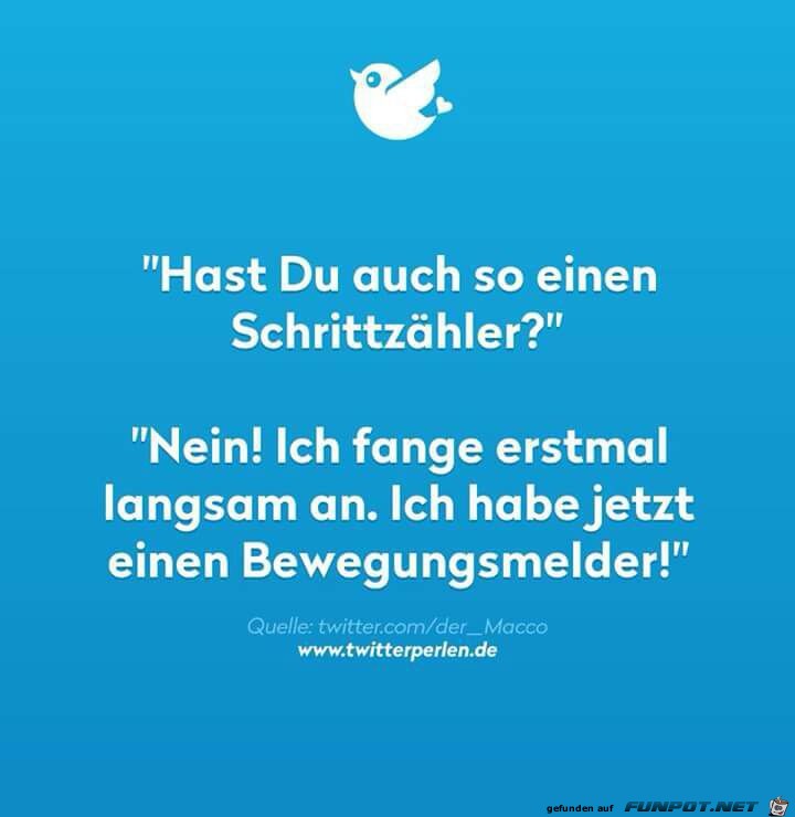 Schrittzähler Schrittzähler