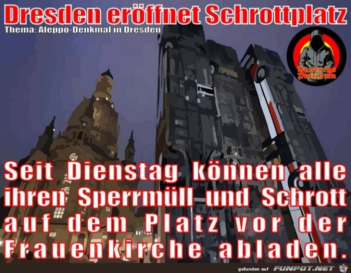Dresden eroeffnet oeffentlichen Schrottplatz Dresden eroeffnet oeffentlichen Schrottplatz