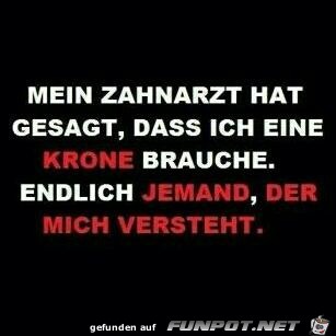 Ich brauche eine Krone Ich brauche eine Krone