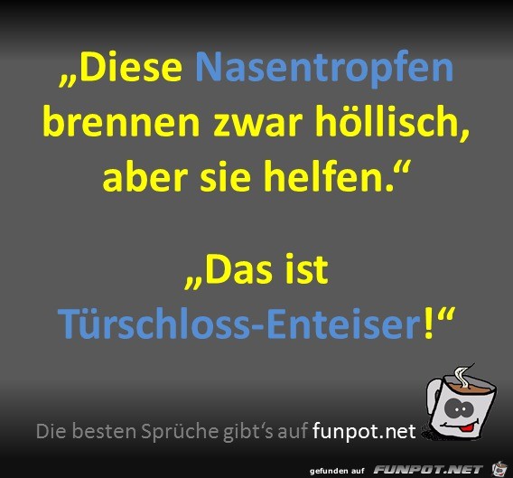 Nasentropfen Nasentropfen