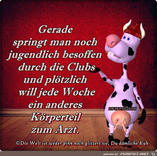 Gerade springt man noch