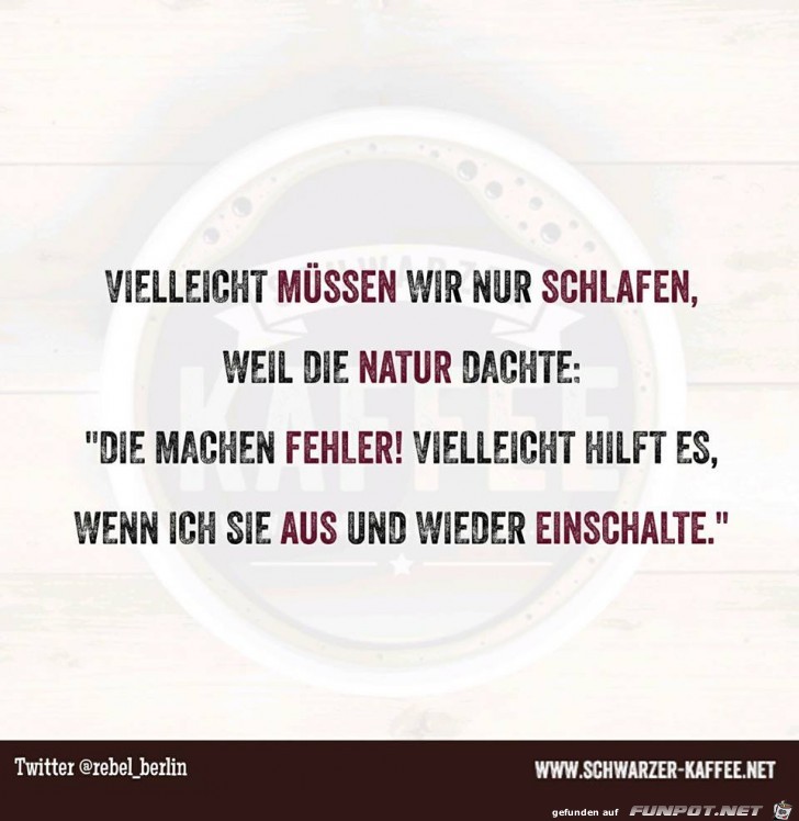 Aus- und einschalten Aus- und einschalten