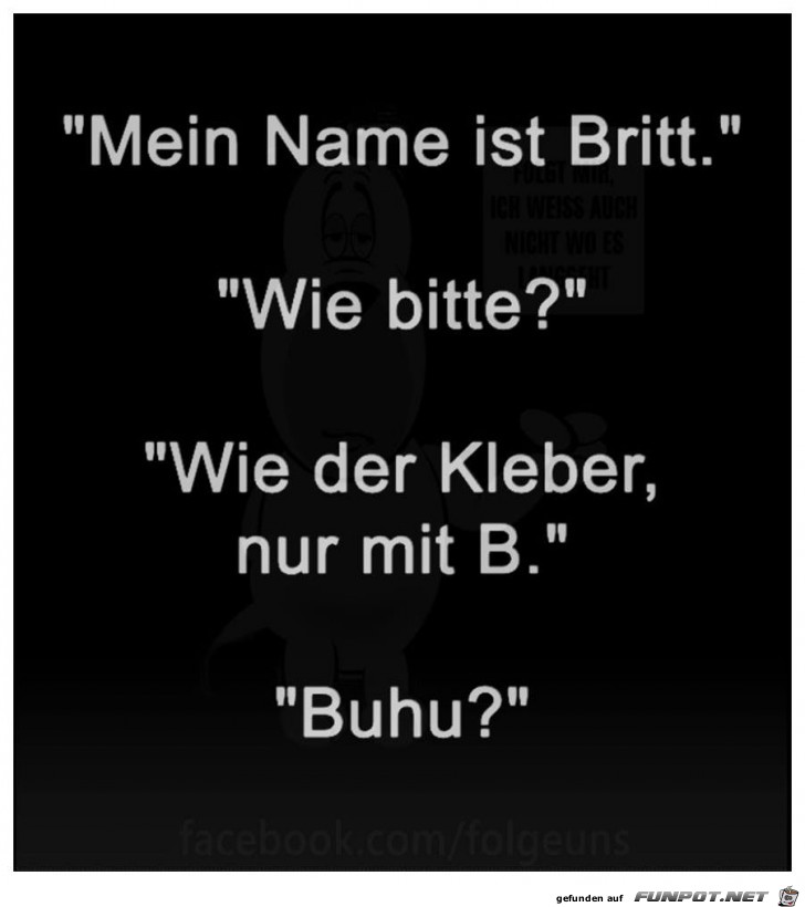 Mein Name ist Britt