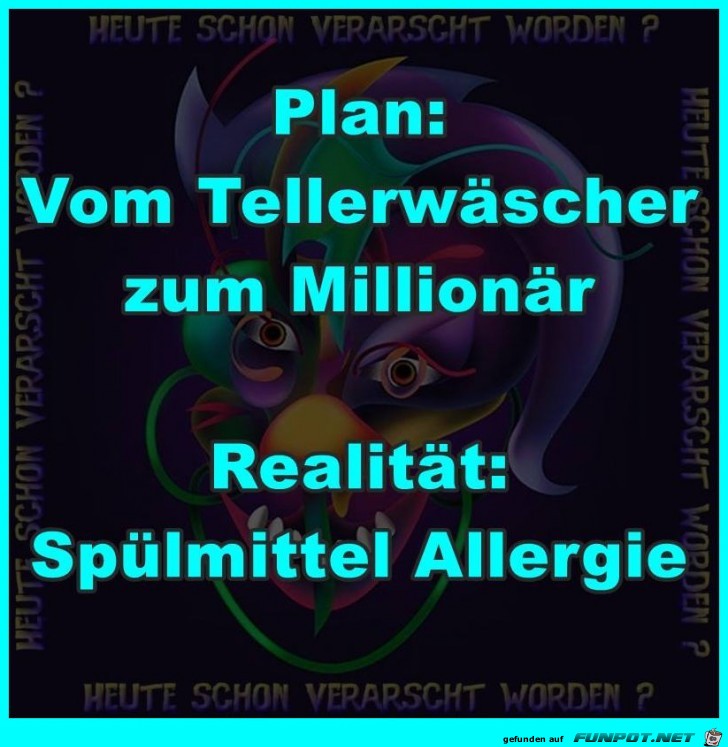 Vom Tellerwaescher zum Millonaer Vom Tellerwaescher zum Millonaer