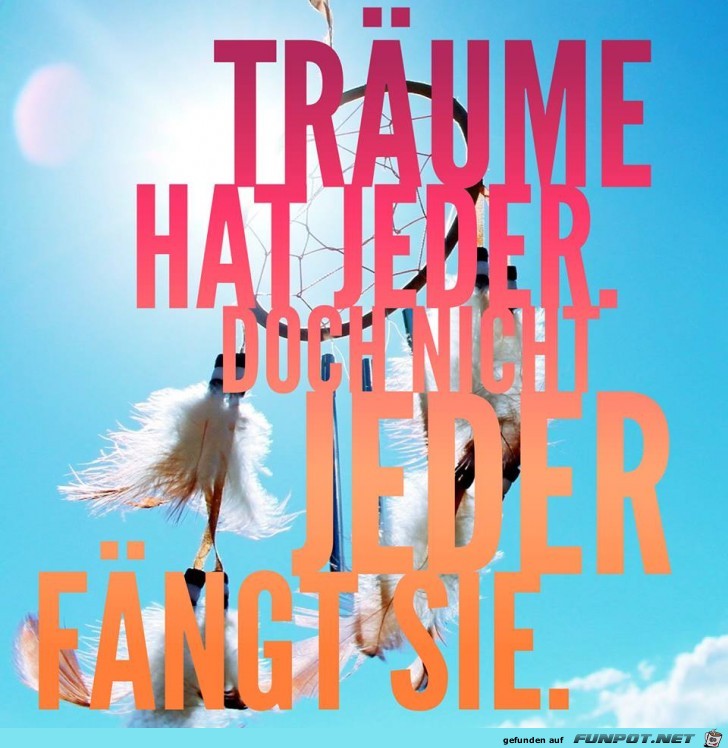 Traeume hat jeder Traeume hat jeder