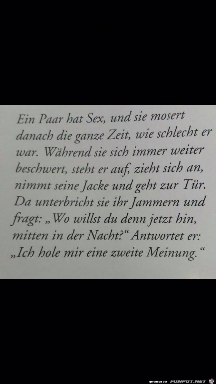 Eine zweite Meinung Eine zweite Meinung