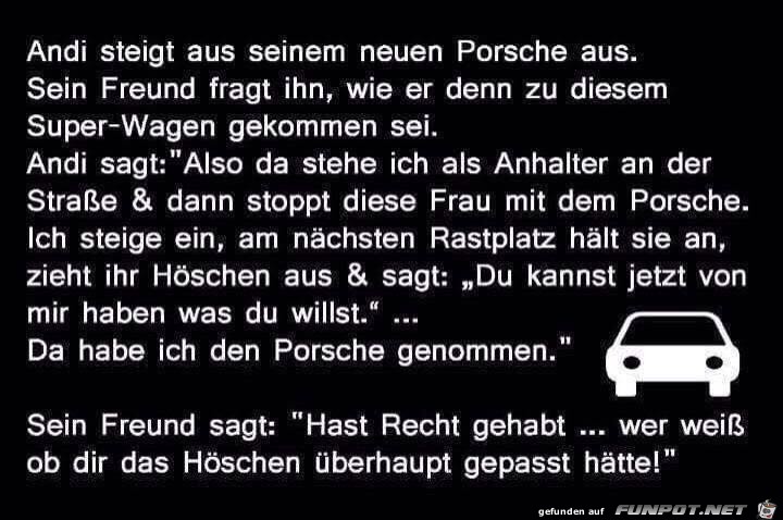 Hast recht gehabt