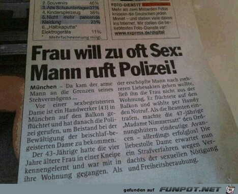 Zu oft Zu oft
