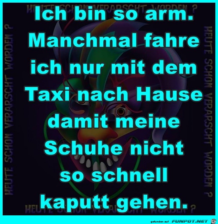 Ich bin so arm