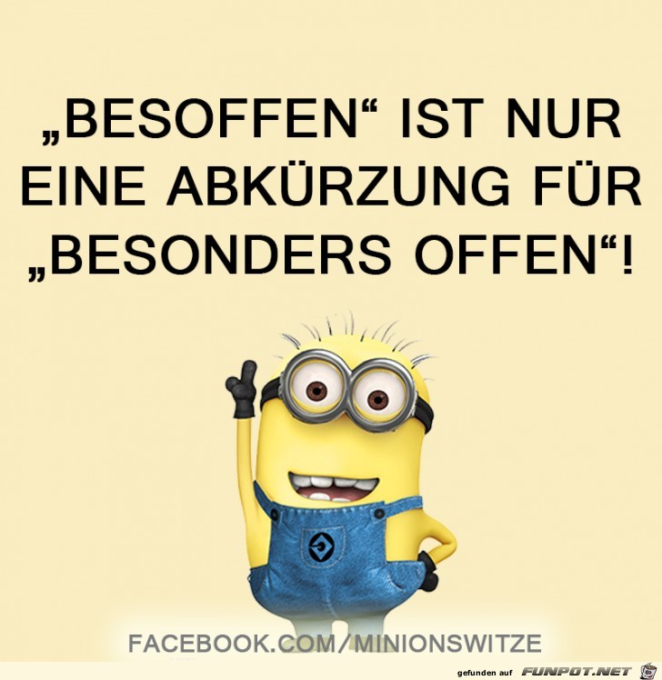 Besoffen ist eine Abkuerzung Besoffen ist eine Abkuerzung