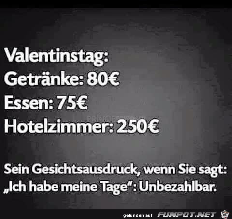 Supergau am Valentinstag